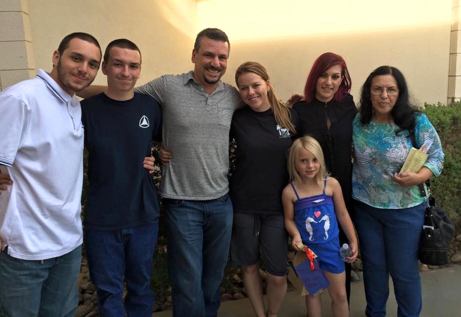 mark and jackie family